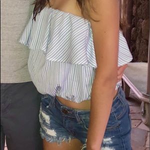 Girls Vintage Havana dressy “tube” top, size XL